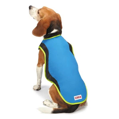 Kong Cool Pup Coat Cooling Jacket Vest w/ ice pack for hot weather pet summer - Image 1 of 4