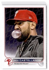 2022 Topps Update Nick Castellanos Image Variations Short Print #US266b Phillies - Picture 1 of 2