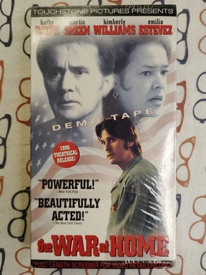 The War At Home 1997 VHS Demo Screener Kathy Bates Martin Sheen Emilio Estevez - Image 1 of 3