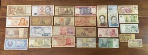 Lotto 25 Banconote Tutte Diverse (Rif: L-38) - Imagen 1 de 1