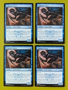 Nightveil Sprite x4 Guilds of Ravnica 4x Playset Magic the Gathering MTG - Picture 1 of 1