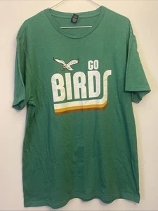 Philadelphia Eagles NFL Bud Light Beer Promo Short Sleeve Shirt Tshirt XL - Picture 1 of 9