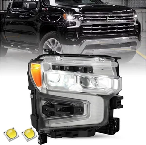 LED Headlight Assembly for 2022-2024 Chevy Silverado 1500 LT Trail Boss Model/Rs - Imagen 1 de 12