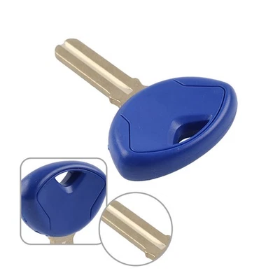 Llave en blanco sin cortar hoja de repuesto azul 1 pieza para BMW R1200R K1300S R1200GS K1200GT Foto 1 de 4