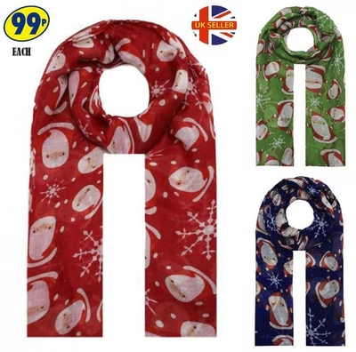 FINECY IN Elegant Lady Women Scarf Scarves Soft Christmas Scarf Shawl Wrap Headscarf Stole