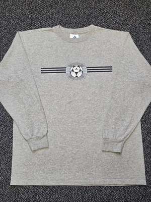 Camisa de fútbol Adidas vintage manga larga talla grande años 90 Foto 1 de 4