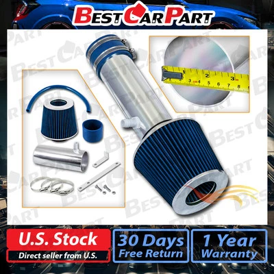 BCP AZUL 11-14 Dodge Avenger/Chrysler 200 3,6 L V6 Ram corta admisión de aire + filtro Foto 1 de 4