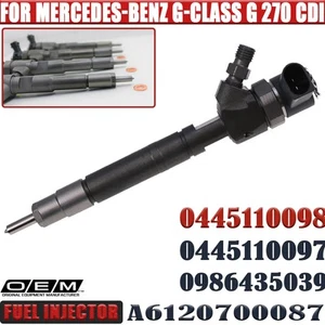 Fuel Injector For Mercedes Benz Sprinter Dodge A6120700087 0445110097 0986435039 - Picture 1 of 5