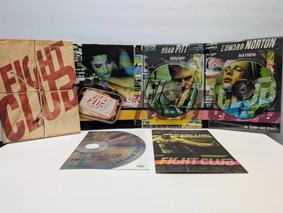 Fight Club (DVD, 2000, 2-Disc Special Edition, Collectible Slipcase) Brad Pitt - Image 1 of 4