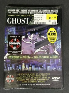 Ghost in the Shell DVD Remastered Release - Factory Sealed -Manga Video 2004 NEW - Imagen 1 de 4