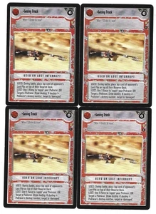 Losing Track x4 8/10 LP+ Decipher Star Wars Tatooine SWCCG LTLT-01 - Picture 1 of 1