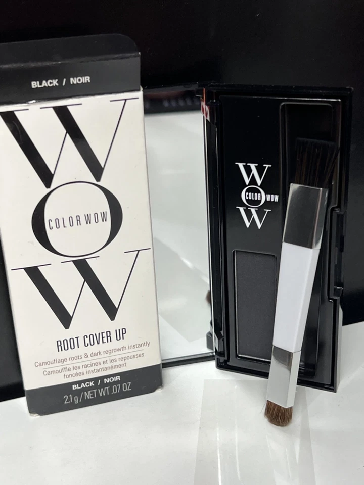 Color Wow Root Cover Up Black / Noir -0.07oz -Brand New, Covers Grey Shampoo out - Image 1 of 1