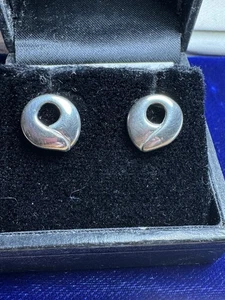 Malcolm Gray Ortak Sterling Silver Stud Earrings - Picture 1 of 3