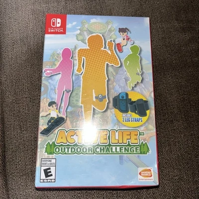 Active Life Outdoor Challenge Bundle Nintendo Switch (2021) New Sealed - Image 1 of 4