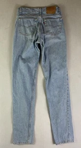 vtg Levis 512 Jeans Men 31x36 Blue 90s SLIM Taper Fit Made in USA (Actual 30x33) - Picture 1 of 11