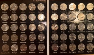 1999-2008 D COMPLETE Denver 50 State Quarters Set Statehood Collection Lot SQD2 - Picture 1 of 3