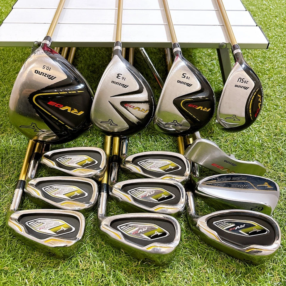 MIZUNO RV03 Men's Golf Club Set 13pcs Flex-SR Right-handed From Japan - Image 1 of 4