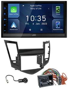 JVC DAB Bluetooth MP3 USB 2DIN Autoradio für Chevrolet Cruze ab 2009 - Bild 1 von 10
