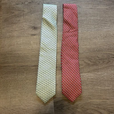 Charles Tyrwhitt Men's Seta Sote Sharks And Turtles Neckties - Image 1 of 4