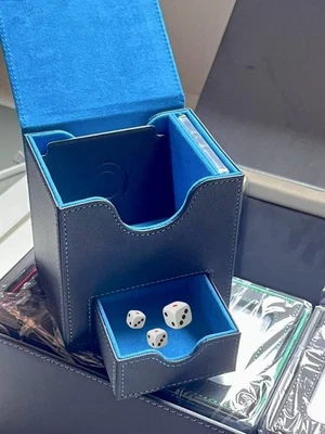 Commander Deckbox für MTG- Magnetkartenhalter 35pt – Würfelschale - Bild 1 von 4