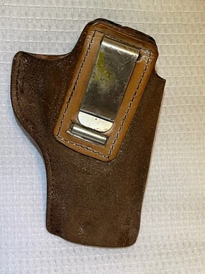 Coldre Smith Wesson 39 couro destro IWB - Imagem 1 de 4