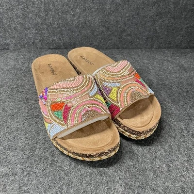 BAMBOO Clash 14 装饰凉鞋女式 US 7 码多码 — 第 1/4 张图片