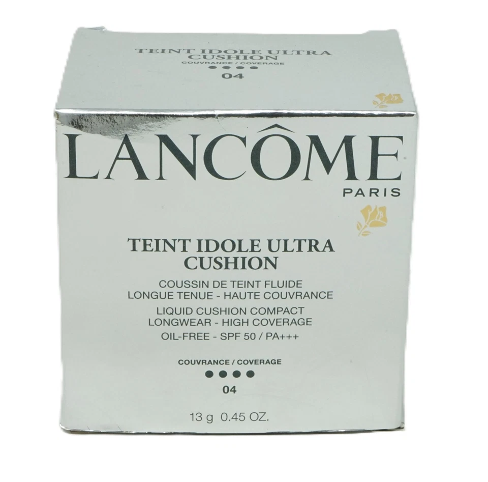 Lancome Teint Idole Ultra Cushion Liquid Compact SPF50 Coverage 04 Foundati - Bild 1 von 1