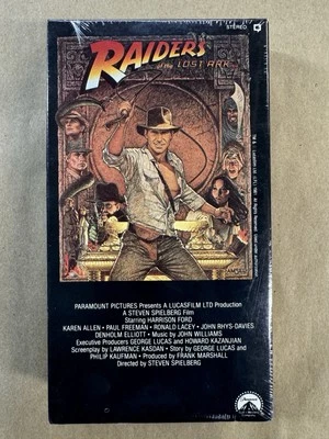 VHS — RAIDERS OF THE LOST ARK — 1988 Release - Image 1 of 4
