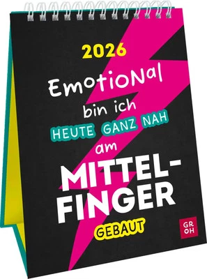 Groh Verlag | Wochenkalender 2026: Emotional bin ich heute ganz nah am...