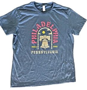Liberty Bell Philadelphia T-shirt Womens 2XL Philly Soft Feel - Picture 1 of 3