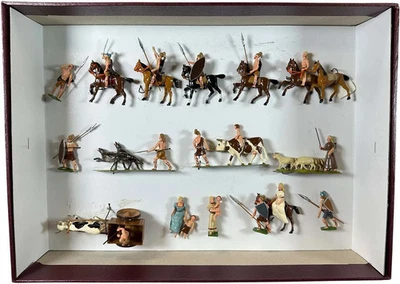 George Heyde 复制品 Feine 作品人偶 #604 日耳曼农场套装 — 第 1/4 张图片