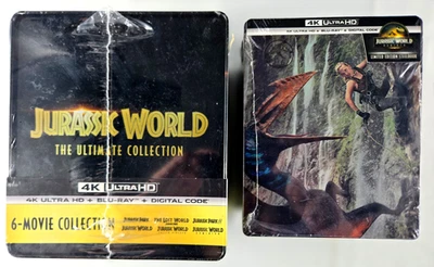 Jurassic World Ultimate Collection 4K / Jurassic World Rebirth (7x 4K Steelbook) - Image 1 of 4