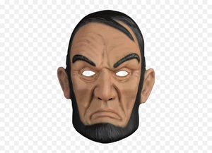 Trick or Treat Studios The Purge Abraham Lincoln Maske Halloween Kostüm - Bild 1 von 3