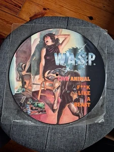 Wasp 1988 " Animal (F@@k Like A Beast)" 12" Vinyl Picture Disc - Picture 1 of 2