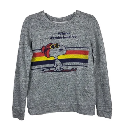 Sudadera Mighty Fine X Peanuts Para Mujer S Invierno Navidad Gráfico Cuello Redondo Foto 1 de 4