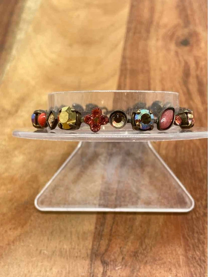 Pulsera Sorrelli Naranja Multi Cierre Piedra Usada Foto 1 de 4