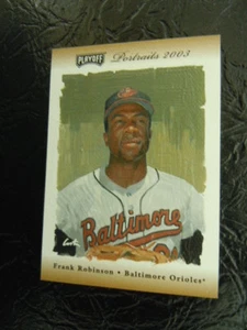 2003 Playoff Portraits Bronze Frank Robinson #107 Game Used Jersey #29/50 - Picture 1 of 2
