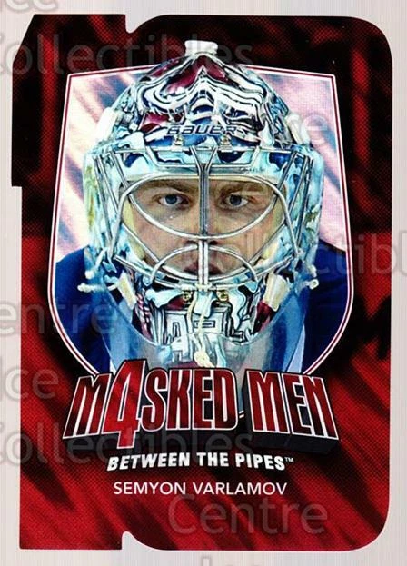 2011-12 Between The Pipes Masked Men 4 Ruby #47 Semyon Varlamov - Image 1 of 1