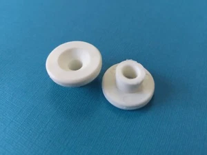 Idropulitrice a Spalla in Nylon Bianco, Riparazione Moto, OD 12 x ID 6,5 x 7,7mm - Confezione da 10 - Foto 1 di 3