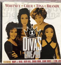 Whitney Houston / 1999 Divas Live Cd with Obi,Tina Turner,Cher,Brandy,others