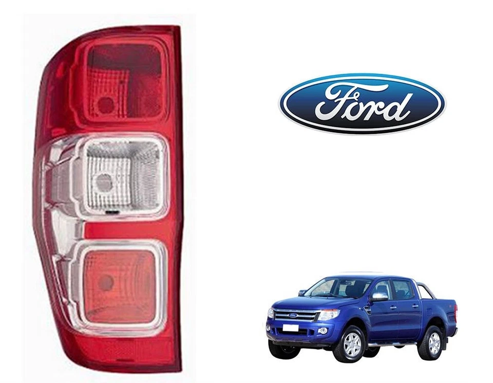 Ford Ranger 2012-> Gruppe Optisch Stop Linke Rückleuchte Rot Weiss Foto 1 de 1