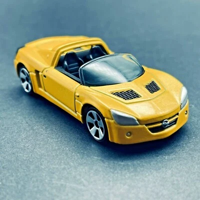 2002 Matchbox Opel Speedster Sports Car Metallic Yellow Diecast 1/55 Scale - Image 1 of 4