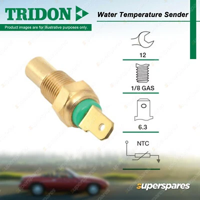 Tridon Water Temperature Gauge Sender for Mazda MPV MX5 MX6 RX7 T3500 4000 T4600 - image 1 of 3