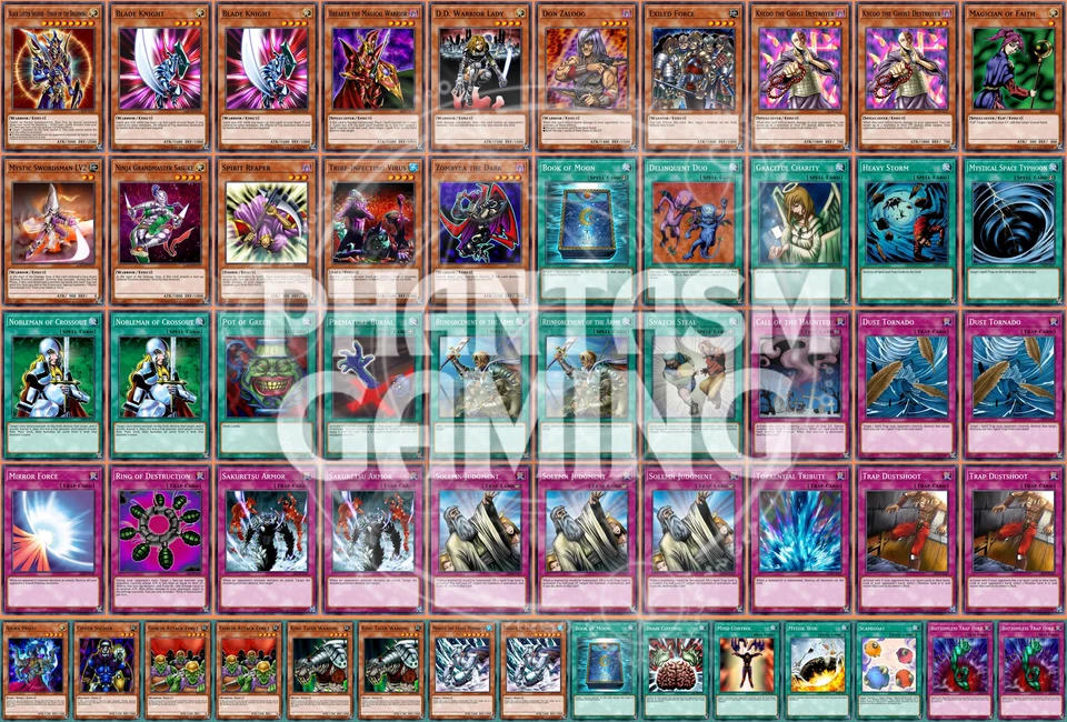 Warrior Deck Goat Kycoo Don Zaloog Snatch Solemn Judgment Yugioh - Image 1 of 1