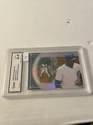 2000 SP Authentic United Nations #UN1 Sammy Sosa High GRADE - Image 1 of 3