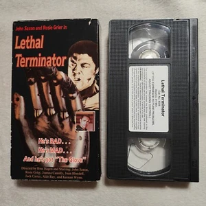 Lethal Terminator VHS AKA The Glove 1979 John Saxon JTC  - Picture 1 of 5
