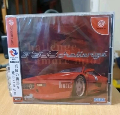 SEGA Dreamcast F355 Challenge NTSC-J Ferrari Retro Racing DC Sealed BRAND NEW - Image 1 of 4