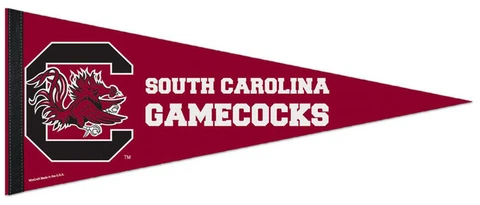 South Carolina USC GAMECOCKS Official NCAA Premium Felt PENNANT Cover