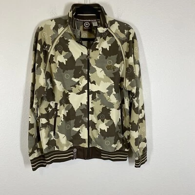 LRG Lifted Research Group Chaqueta de Pista con Cremallera para Hombres Pequeña Camuflada Ropa de Calle Patinador Foto 1 de 4