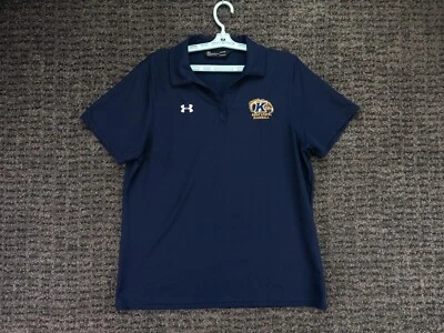 Camisa polo de béisbol Kent State para mujer XL azul suelta equipo térmico Under Armour golf Foto 1 de 4